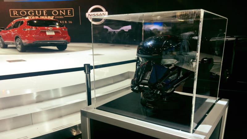 Buy a $29,000 Star Wars helmet and get a free Nissan CUV
